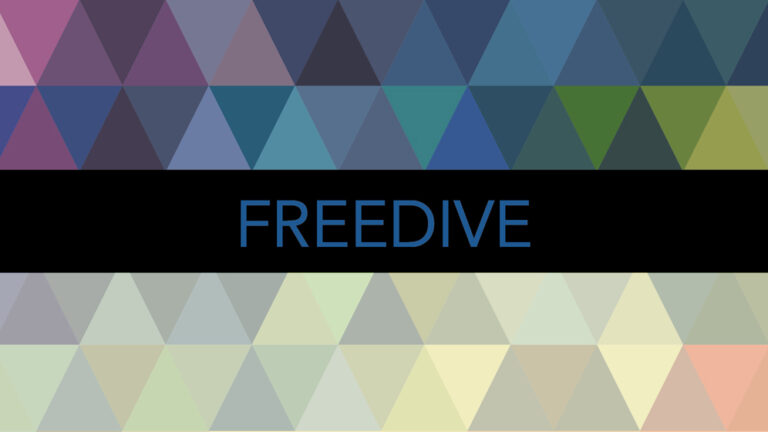 Corporate Identity von Nina Raem für den Arbeitsbereich Freediven