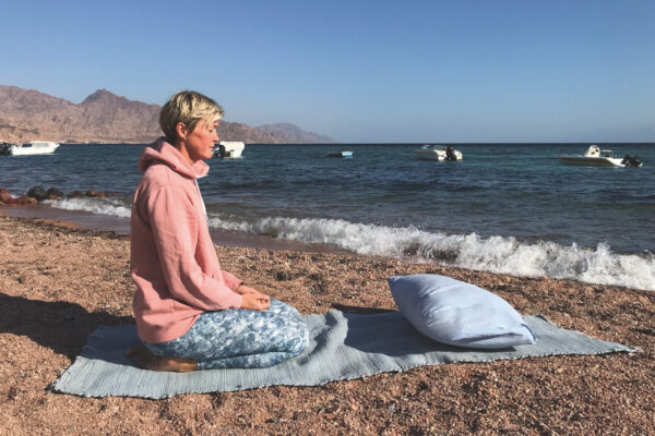 Yin Yoga in Dahab: zurück im Our Secret Garden!